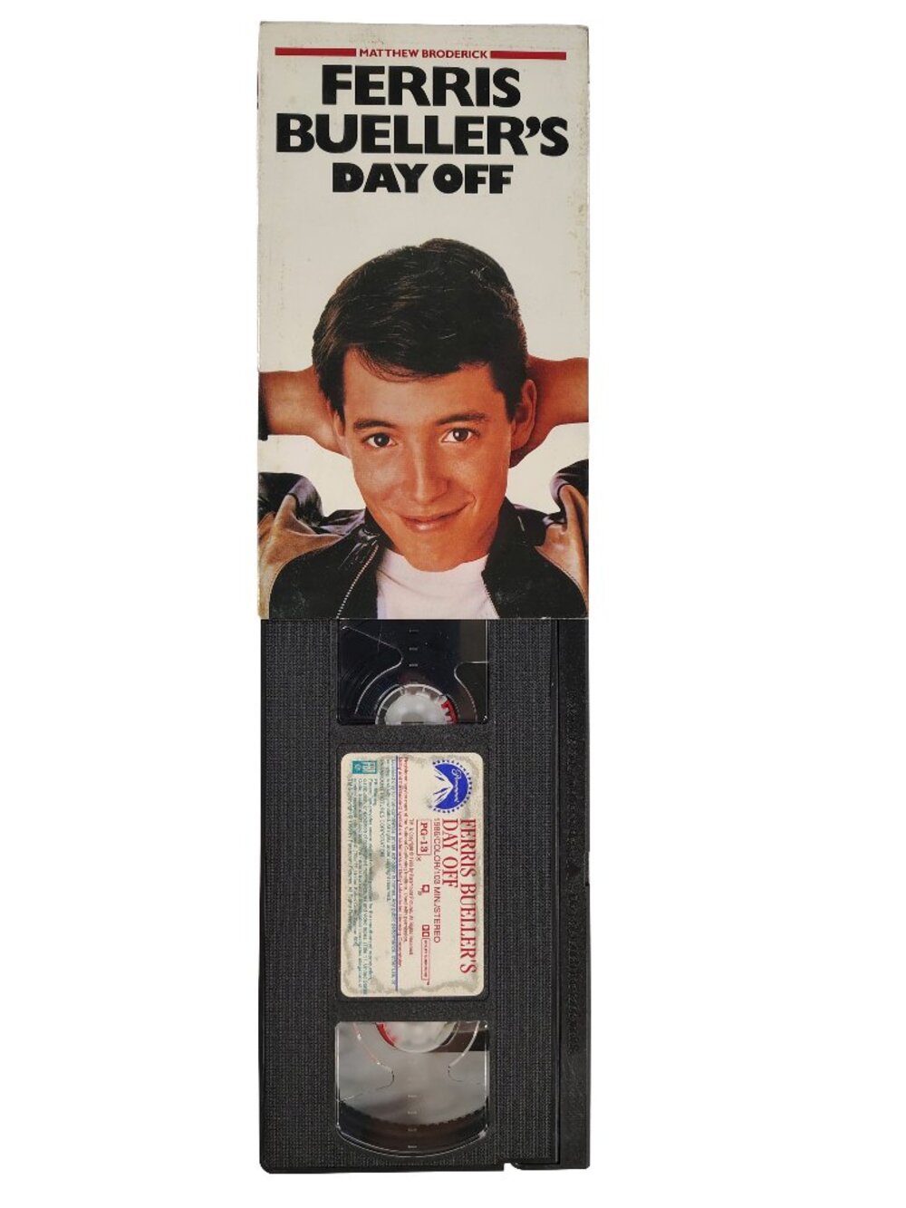 (1986) Ferris Bueller's Day Off Rated PG-13 Comedy/Teen VHS Cassette Tape